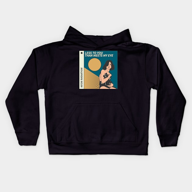 Less To You Than Meets My Eye Kids Hoodie by neon radiation